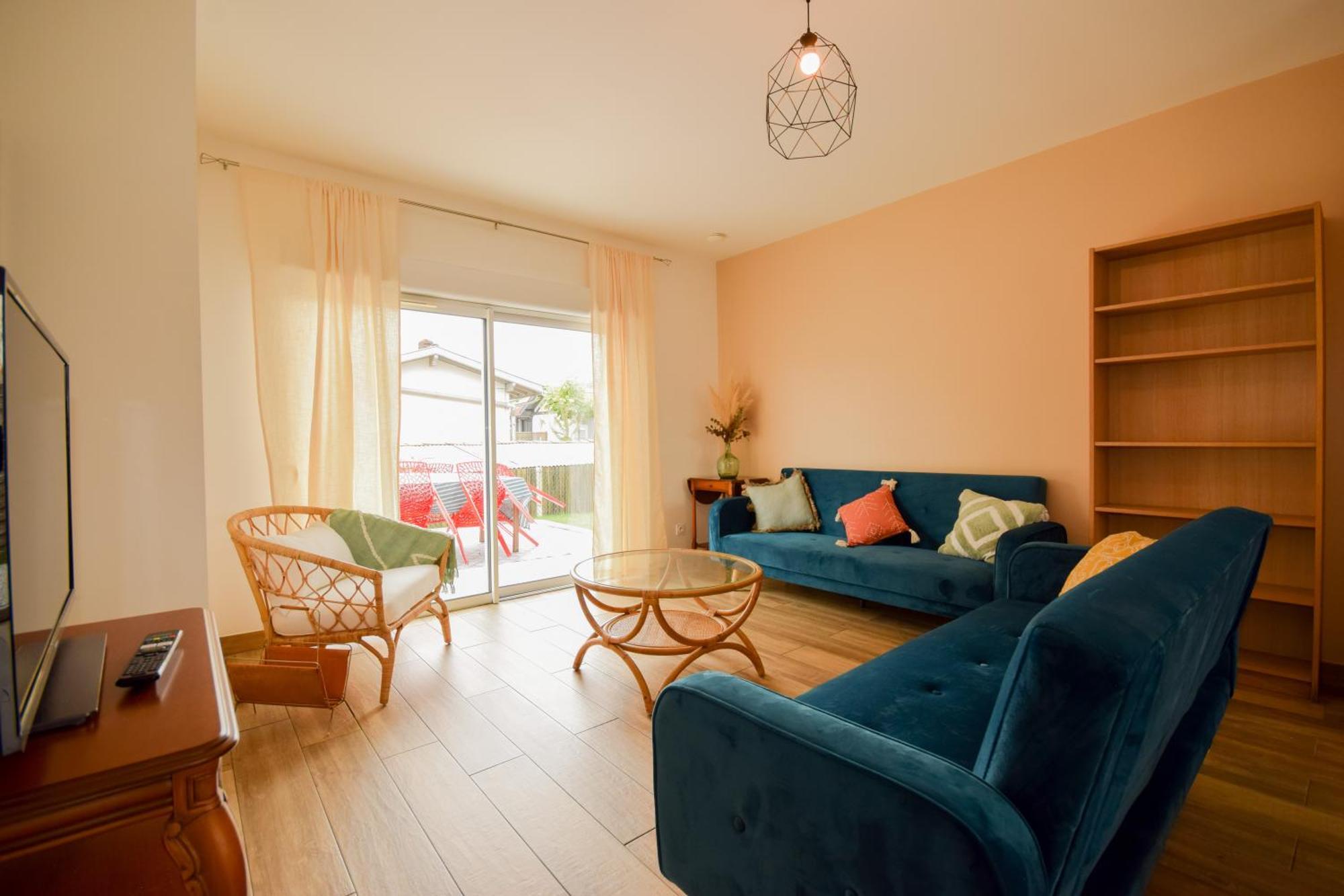 Apartmán Le Cocon Bleu Parentis-en-Born Exteriér fotografie